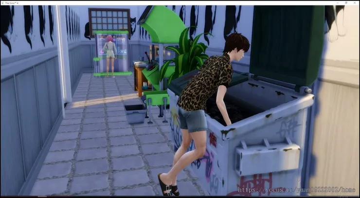 分工合作的兩人。