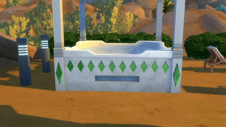 泡在戶外的三溫暖只有上身會被咬。