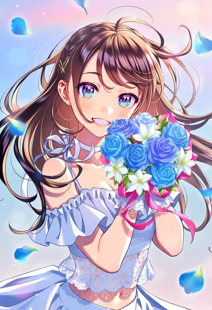 AI可以畫出你心目中的最美婚紗喔！