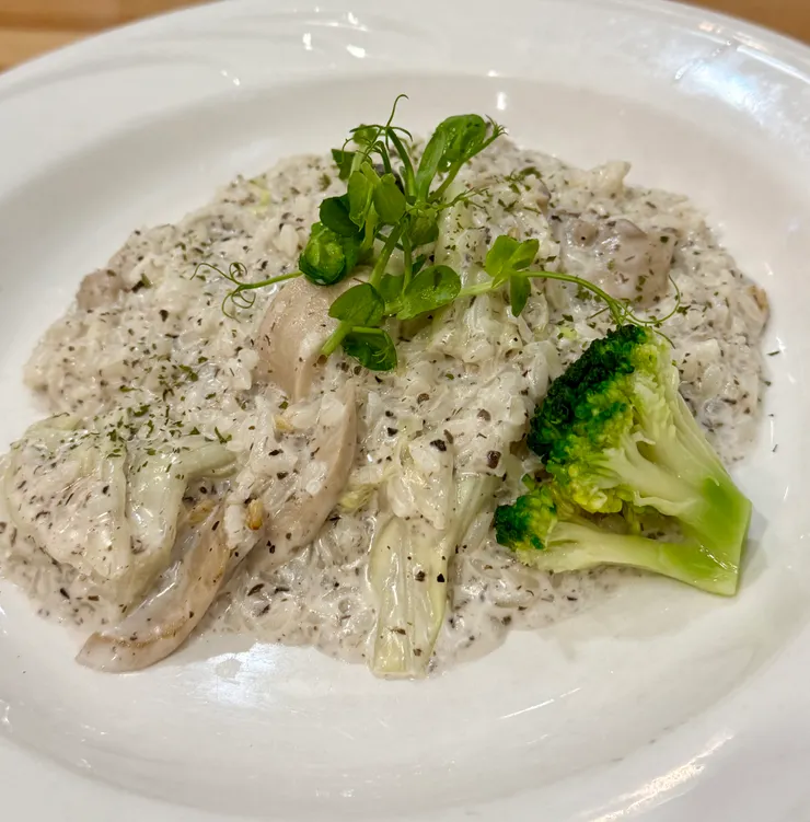 松露野菇燉飯