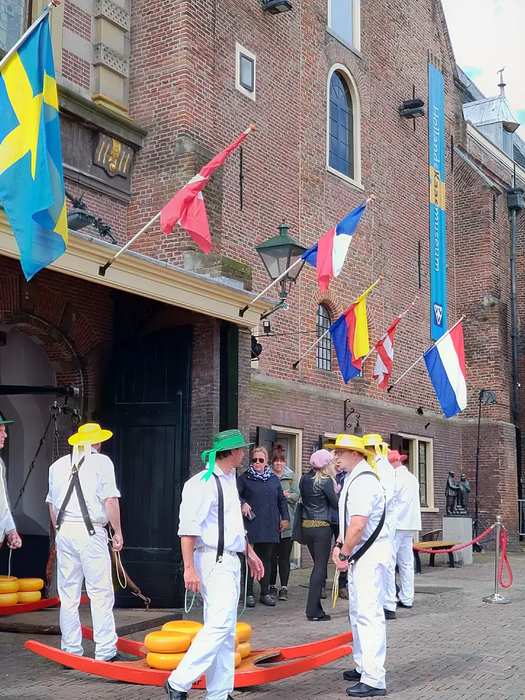 帽子顏色用來區分公司