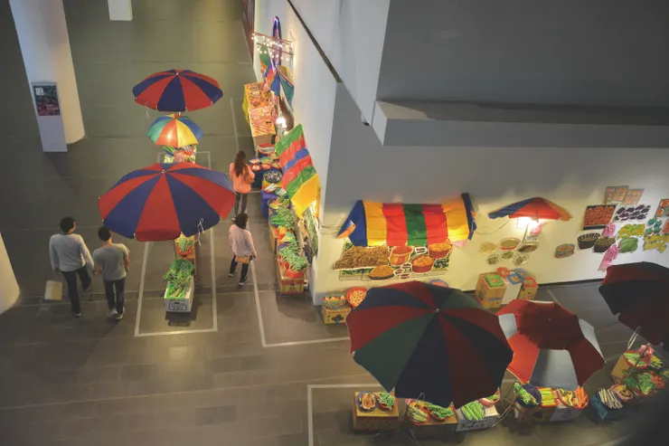 ▲當擺攤計畫搬進國美館。（唐唐發 提供）