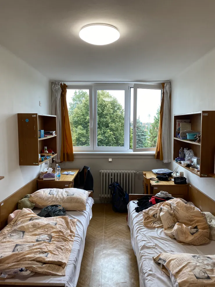 剛入住時隨手拍的照片