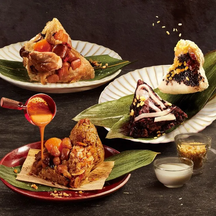 ▲迎接端午佳節，瓦城集團今年以「與粽不同·匠心粽作」為主題，精選四款熱銷口味組合，即日起開放預購。