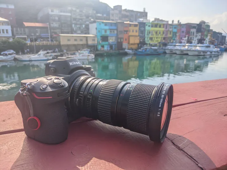 Zenfone 5Z ISO 22 F1.8 1/2326s 基隆正濱漁港 Google Camera 拍攝