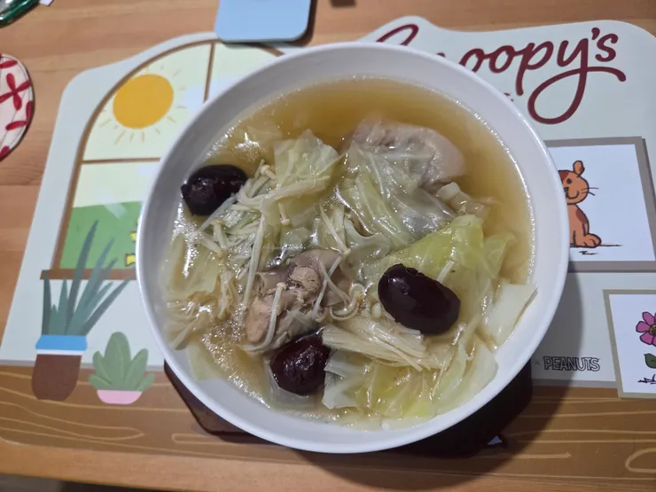 香菇紅棗雞湯