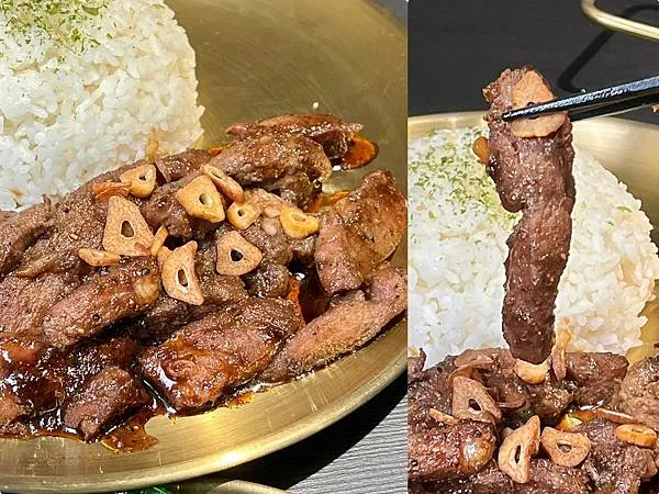 (中原美食)上癮食板屋~超夠味鐵板套餐現點現炒~雞豬牛海鮮通