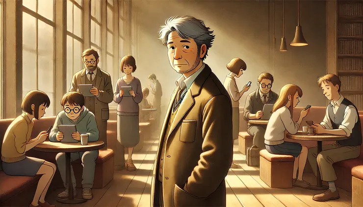 他沒想跟上,只是不想再假裝自己不在乎。 面對一個變太快的世界,他選擇緩慢,但不退出。