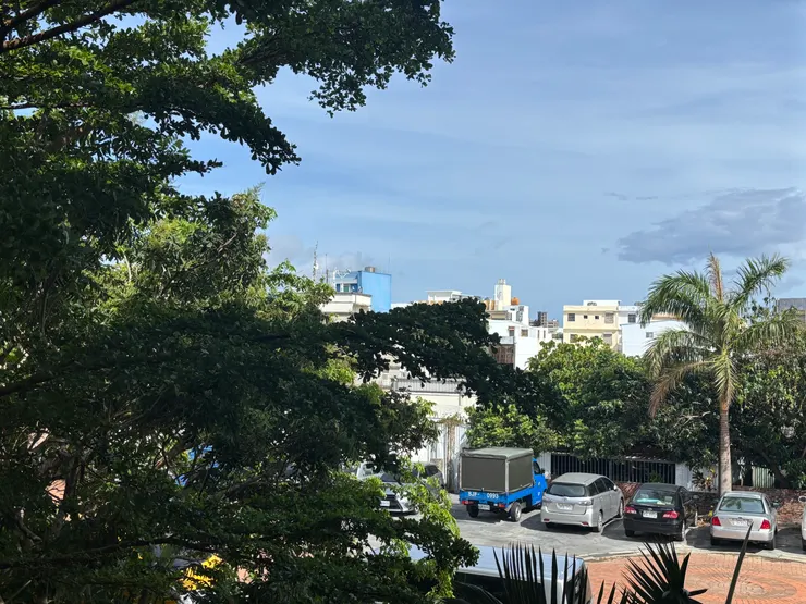 衛生所雨後景色