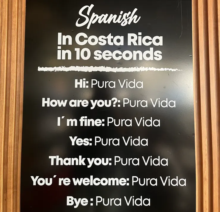 Pura Vida!