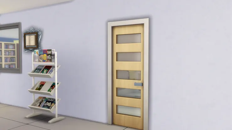 這是另一個房間的門。