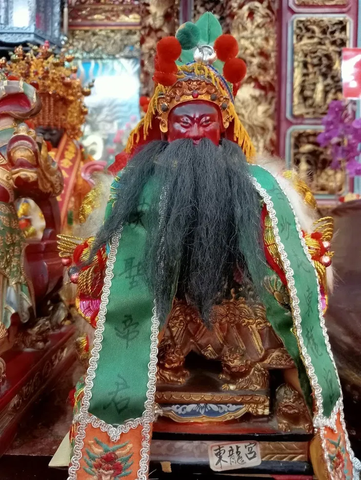 東龍宮-關聖帝君（圖片截圖於網路）