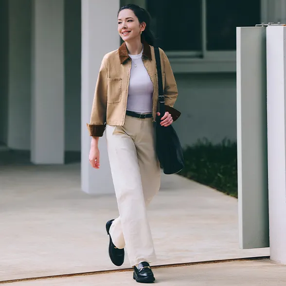 483722 女裝繭型褲 NT$1,290 1003-1009期間限定價格 NT$990