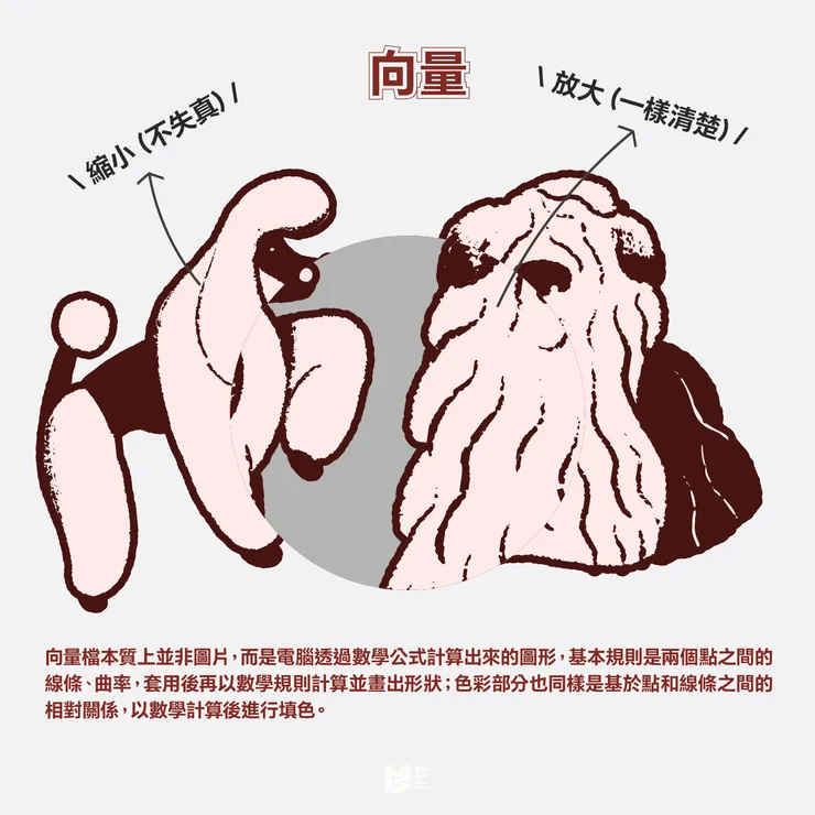 圖檔間的紅白對抗-向量圖