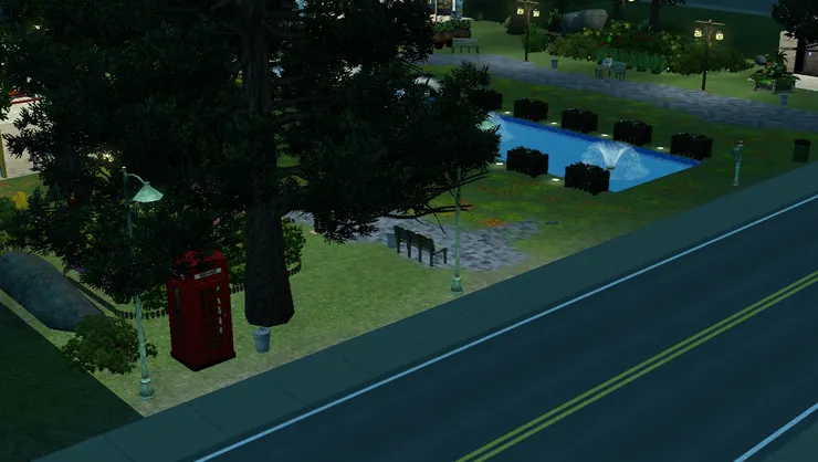 這位置很適合賞月。