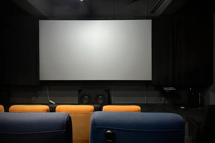 影廳不大（沒記錯的話這應該是第4排的距離）