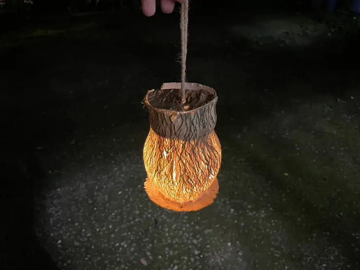 樹皮布小燈籠