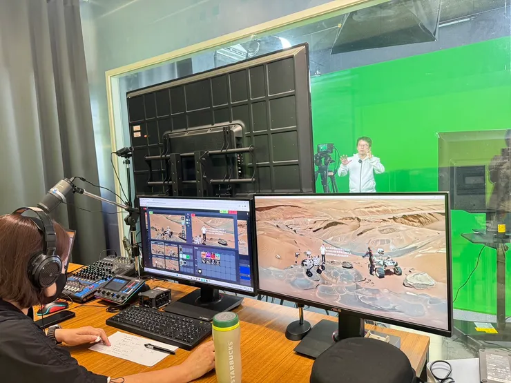 XR數位共學直播課程進行中