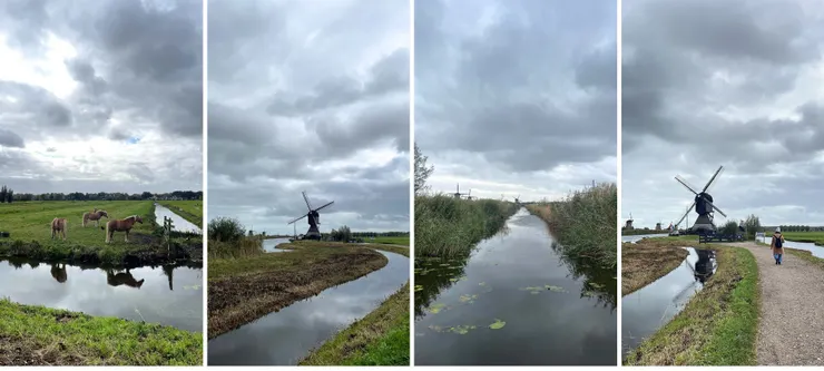 kinderdijk 小孩堤防