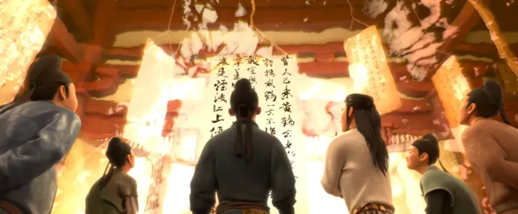 《長安三萬里》劇照。圖片來源:三联生活周刊