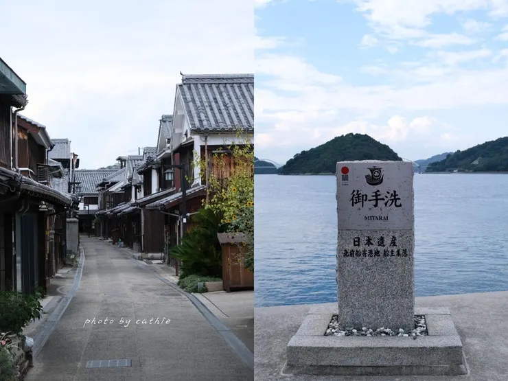 御手洗老街相當具有海港小鎮風情，漫步其中好好感受一下吧~