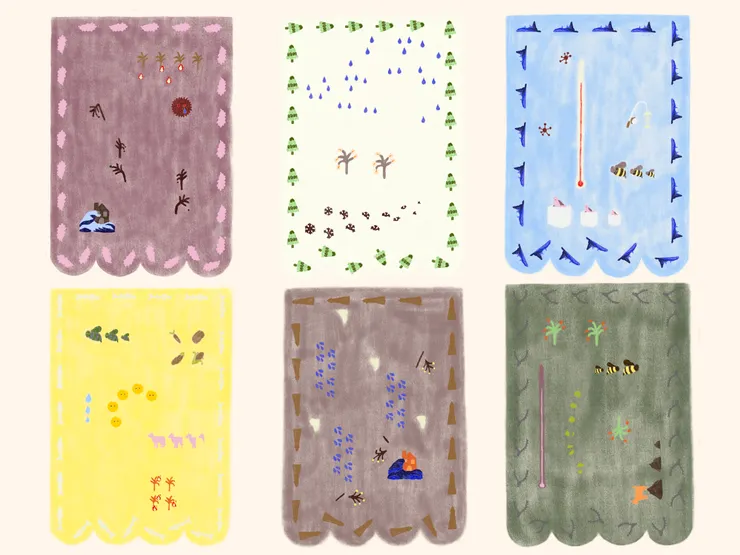 Towards European bio-regionalism, Blasons © Studio Mire & Camille Mézi-Fardin