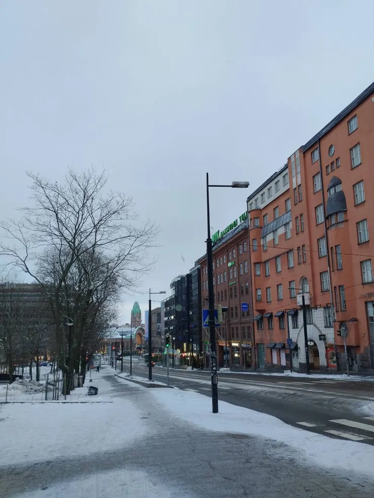 赫爾辛基清晨街景