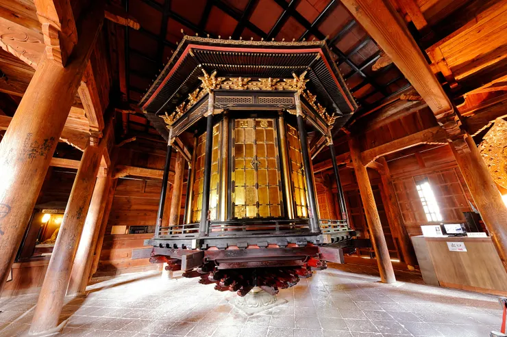 経蔵輪蔵，圖片取自善光寺官網。