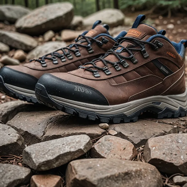 防水登山鞋示意圖