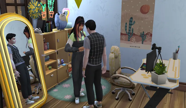 希恩跟子誠也收到棣棣的通知...