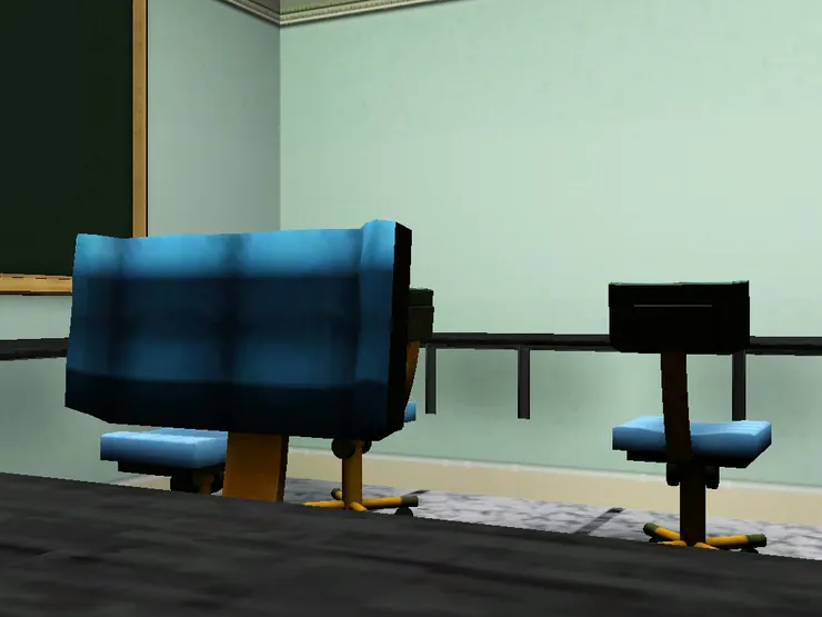 這房間也是出租來做補習班，可以容納多些學生。