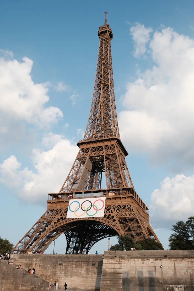 剛抵達巴黎時正逢奧運一週年的慶祝