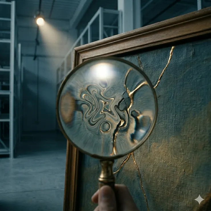 放大之下,細節逐漸清晰,也逐漸失去原本的形狀。真實與錯位,在同一個視角中並存。〈本內文示意圖由AI協助生成。〉