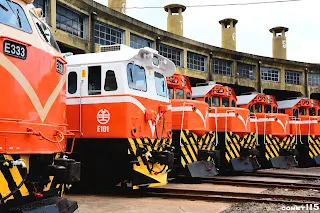 剛保養完的文物車E101特別在活動中亮相