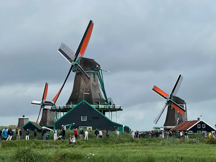 荷蘭的天氣不太好呢！