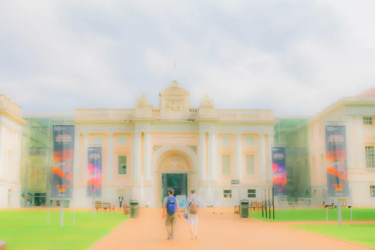 海事博物館的大門口