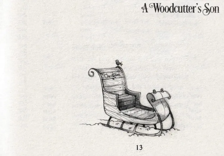 如果加上爸爸做的雪橇，11歲的Nikolas勉強算收過2個玩具。