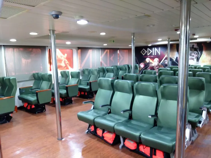 裡面豪華的, 座位。