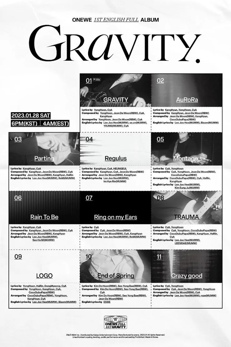 來源:원위 (ONEWE) @Twitter