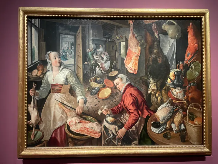 喬基姆．布克雷爾（約 1535；卒於 1575）作品《四元素：火》，創作1570年。