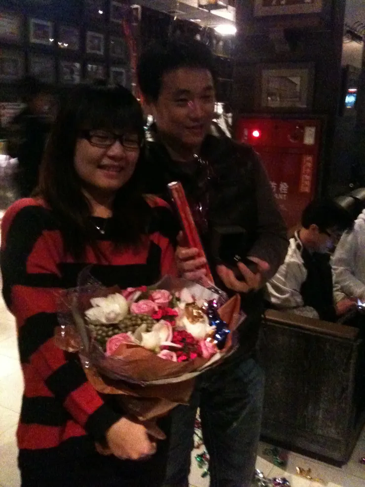 Fen 被求婚的時刻 shot by Emma@台中,台灣。11/02/2012.