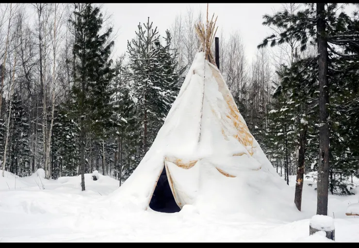 北方遊牧民族帳篷((Chum / Чум)