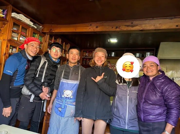 謝謝你們一直對我們的照顧...