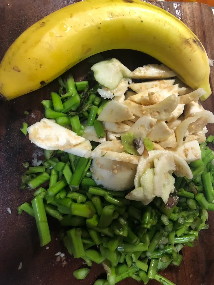 一餐的菜菜廚餘