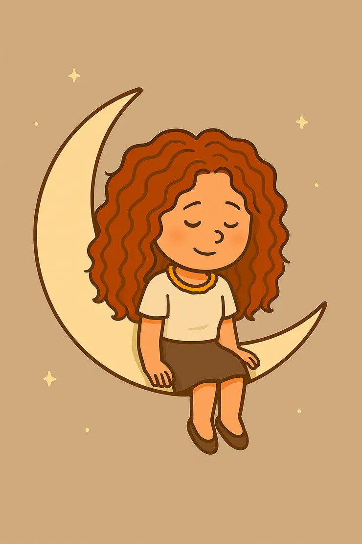 情緒現在對我來說，是寶藏吧。從以前覺得生氣、憤怒是很可怕的事， 到現在在我身上找到它們，重新認識它們。於是誕生了爆炸Q— 沒錯，她就是我的靈魂之一。坐在月亮上晃腳發呆，好像就能把那些不甘心都慢慢放掉。偶爾也回顧自己的經歷， 有不甘、生氣、憤怒，也有感人、美好的事。 人生不就這樣嗎？ 就像我喜歡的人物，誰不是孤身走一趟呢？ 不過話說差點發懶時，就想翹翹腳，摳摳腳底，哈哈哈～ 這插圖太美化我了啦 🤣 沒辦法～這是作者的福利之一～