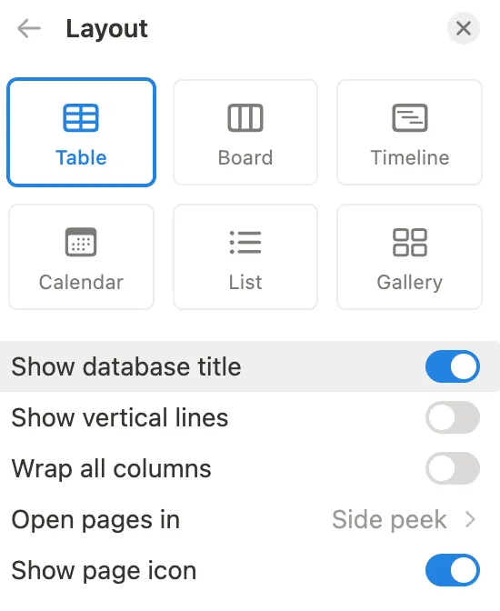 Table View 相關設置