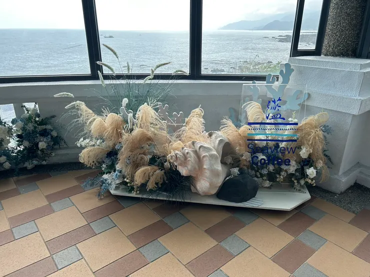灆咖啡Seaview Coffee 店內造景