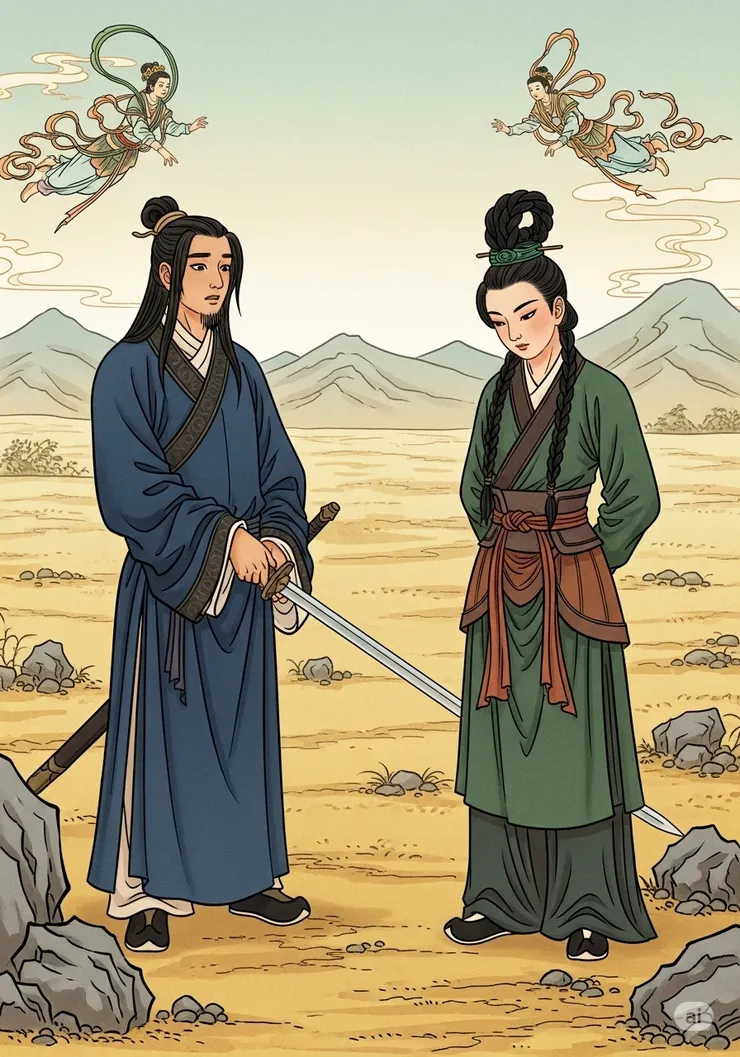 比武結束後，李慕白才得知，俞秀蓮早已與孟思昭定下婚約。這讓李慕白心中一震，原來這場比武只是朋友的誤傳。