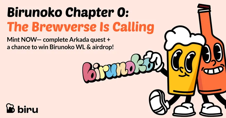 Soneium NFT: Birunoko Chapter 0, The Brewverse Is Calling
