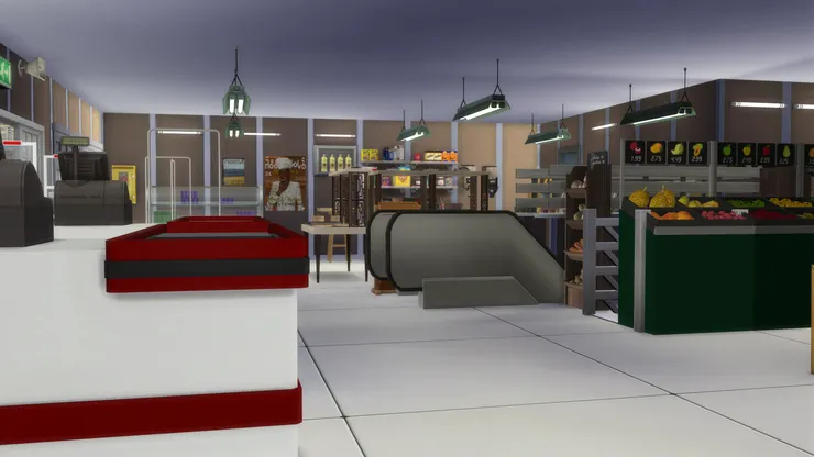 請大家抬頭看看天花板的燈，很似曾相識吧，但意外地裝了很多還是很暗。